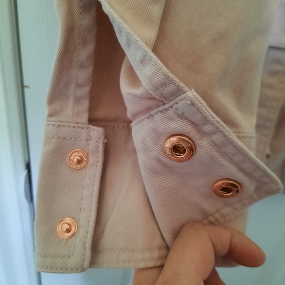 GAP Utility Jacket, Light Pink/Faint Rose Colour, Size Large - Picture 10 of 15